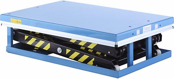 Image du produit Gesutra Table élévatrice à double ciseaux, fixe, force 1000 kg, tension de service 230
