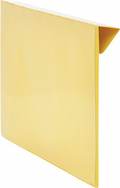 Image du produit Valdemar Krog Porte-documents, lot de 100, pour rehausse en bois, format papier A5, jaune. (A5)