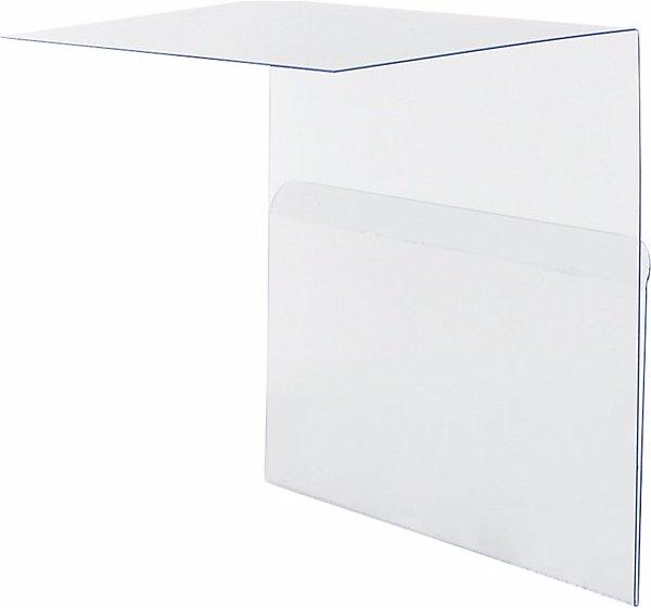 Actual product image Valdemar Krog Hard plastic pocket, for stacked cardboard boxes (A5)