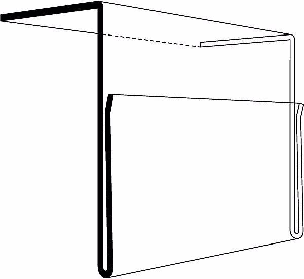 Immagine prodotto Valdemar Krog Busta in plastica dura, per scatoloni impilati, conf. da 50 pz., UNI A4 (A4)