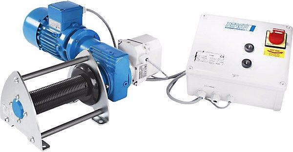Produktbild Columbus McKinnon Elektro-Seilwinde BETA SL, Schutzart IP55, Tragfähigkeit 250 kg, 2,5 m/min