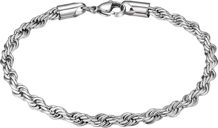 Produktbild True Rebels Herren Armband - 36840 (19 cm, Edelstahl)