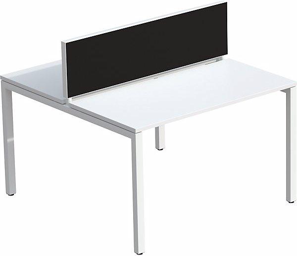 Immagine prodotto Paperflow Parete divisoria per scrivania multipostazione, larghezza 1200 mm, rivestimento (120 x 33 cm)