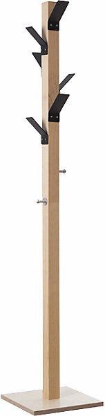 Immagine prodotto Paperflow Appendiabiti a stelo, legno massello, corona nera.