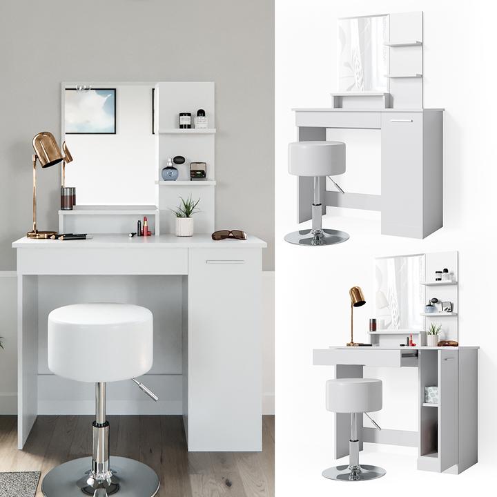Produktbild Vicco Julia mit Hocker (90 x 38 x 137.5 cm)
