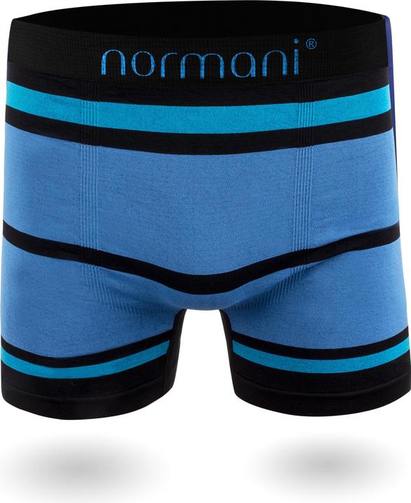 Produktbild Normani 12 St??ck Mikrofaser-Boxershorts f??r Herren - 2264 (S/M, 12er Pack)