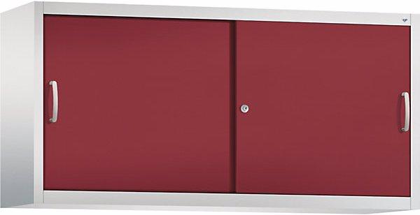 Actual product image C+P ACURADO add-on cupboard with sliding doors, 2 shelves, HxWxD 790 x 1600 x 400 (160 x 40 x 79 cm)
