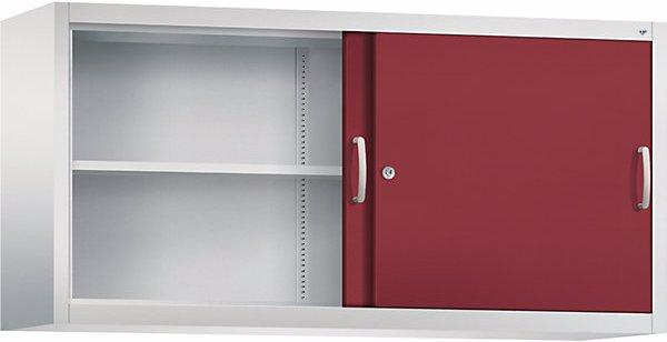 Actual product image C+P ACURADO add-on cupboard with sliding doors, 2 shelves, HxWxD 790 x 1600 x 400 (160 x 40 x 79 cm)