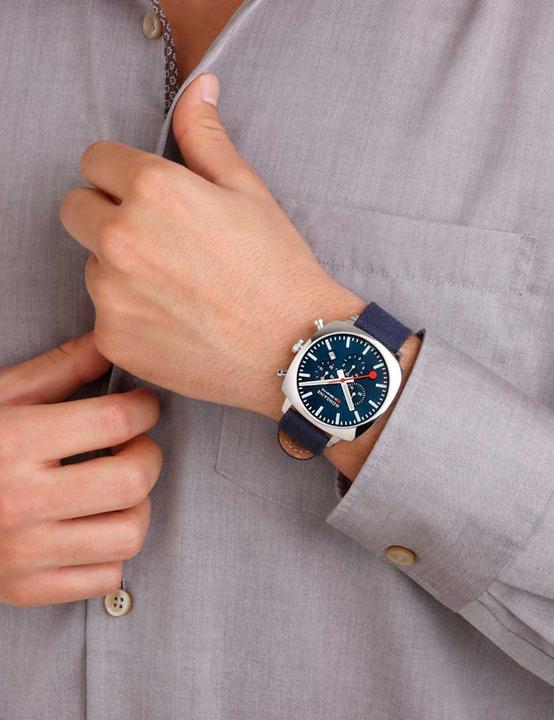 Image du produit Mondaine Grand Cushion (Chronographe, 41 mm)