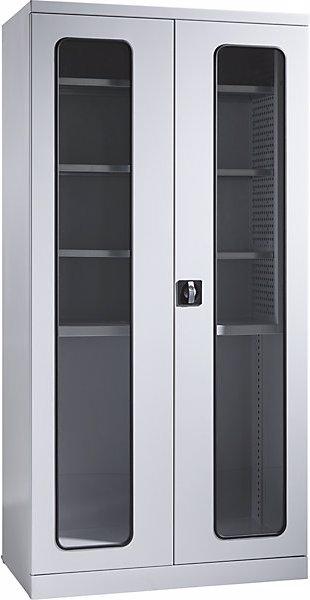Immagine prodotto MBA-System Armadio per strumenti e materiale di pulizia JUMBO, ante con finestrella / 2 (45 cm, 112 cm)