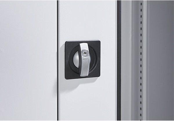 Immagine prodotto MBA-System Armadio per strumenti e materiale di pulizia JUMBO, ante con finestrella / 2 (45 cm, 112 cm)
