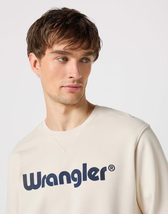 Actual product image Wrangler Sweatshirts Logo Crew Sweat (L)