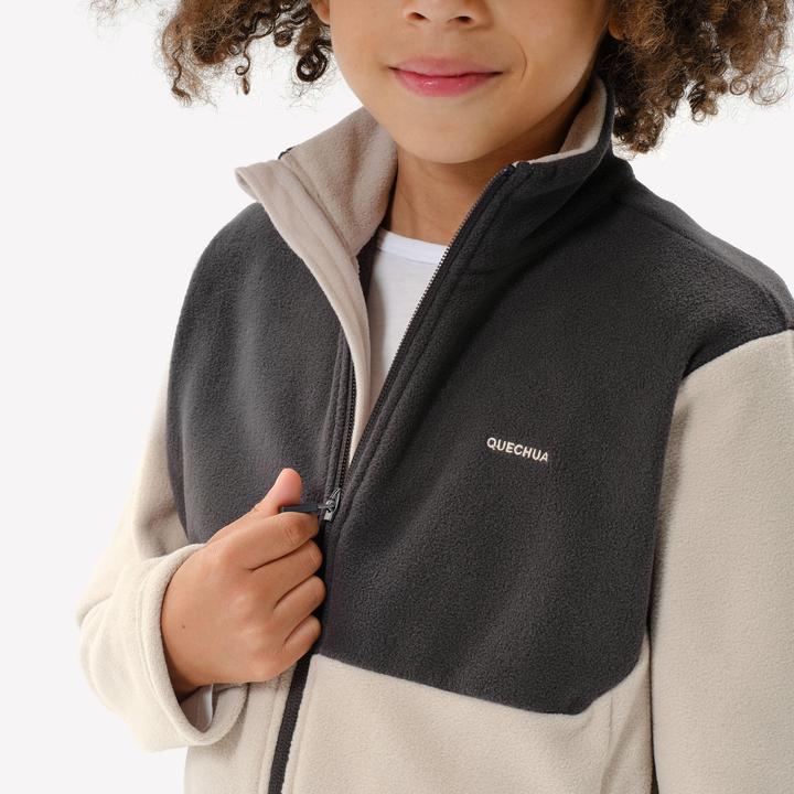 Produktbild Quechua Fleecejacke Kinder Gr. 122–170 Wandern - MH500 Zip TW (6, 7, 8)