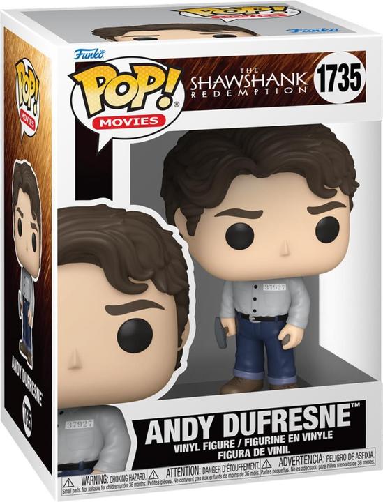 Immagine prodotto Funko The Shawshank Redemption POP! film in vinile Andy Dufresne 9 cm