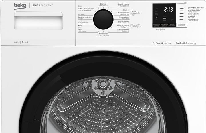 Image du produit Beko Wäschetrockner TR218 (8 kg, Droite)