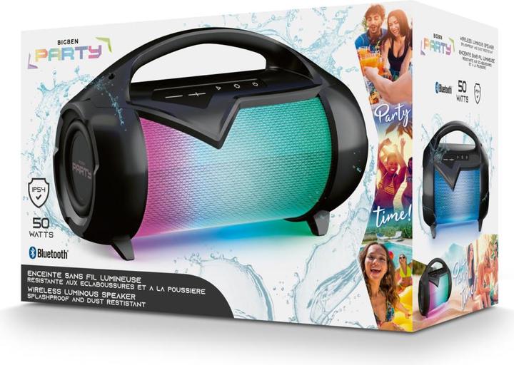 Image du produit Bigben Enceinte Bluetooth Audio Party Lite IP (4.40 h, Fonctionnement sur piles)
