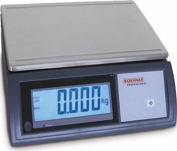 Image du produit Soehnle Balance compacte, plateau de pesée 360 x 240 mm, plage de pesée 0 - 45 kg.