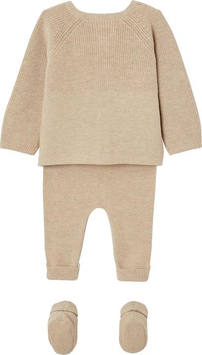 Actual product image Vertbaudet Baby Strick-Set: Strickjacke, Hose & Schühchen Oeko-Tex (62)