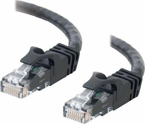 Actual product image C2G Cable / 7 m Black CAT6PVC SLess Xover UT (UTP, CAT6, 7 m)