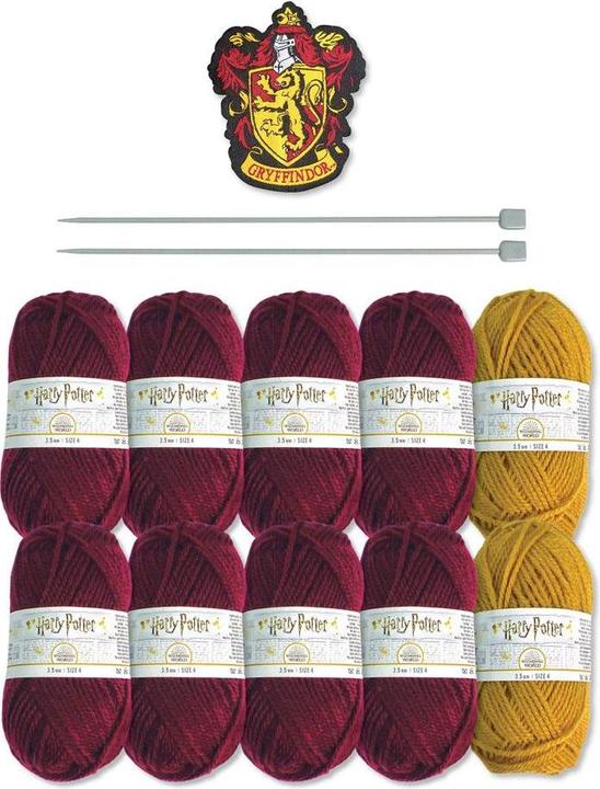 Produktbild Thumbs Up Harry Potter Strickset Schal Gryffindor