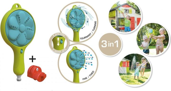Actual product image Smoby Accessories playhouse 3-in-1 garden shower