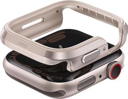 Produktbild Uniq Apple 4/5/6/7/SE Smart Watch Armband, Sandfarben, 44/45 mm