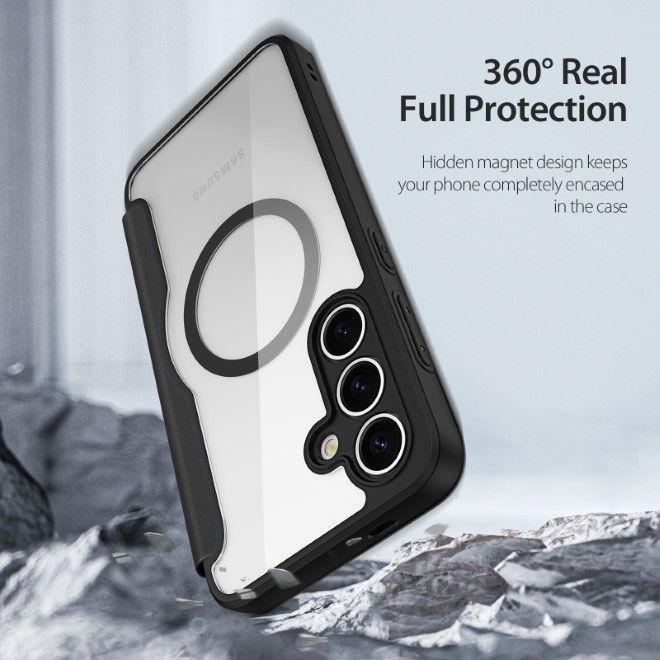 Productafbeelding Dux Ducis Skin X Pro Series Samsung Galaxy S25 Plus Cover - Zwart (Samsung Galaxy S25+)