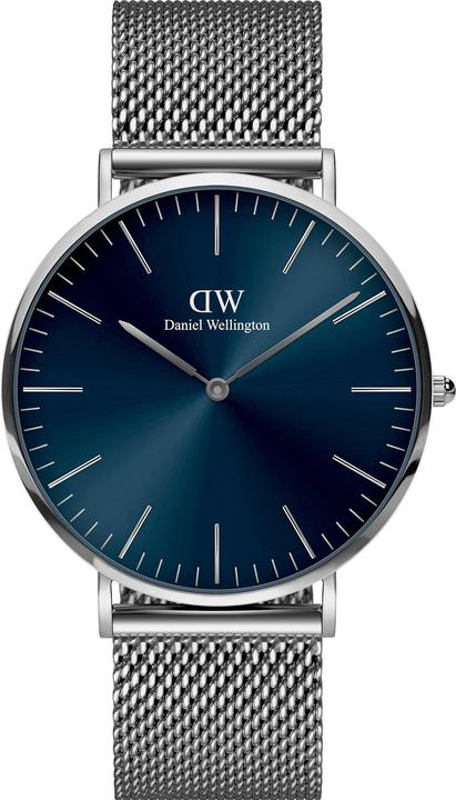 Daniel Wellington Classic Mesh Arctic (40 mm) (Analoguhr, 40 mm)