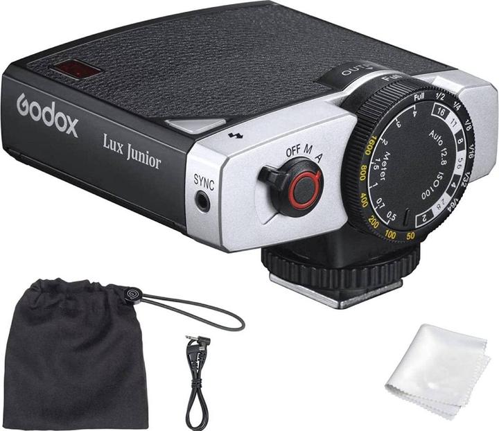 Actual product image Godox Lux Junior (Plug-on flash, Sony, Olympus, Fujifilm, Canon, Nikon)