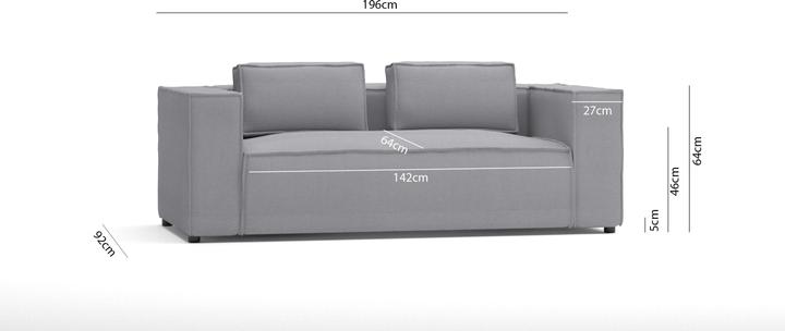 Actual product image Ropez Cloe (2 person sofa)