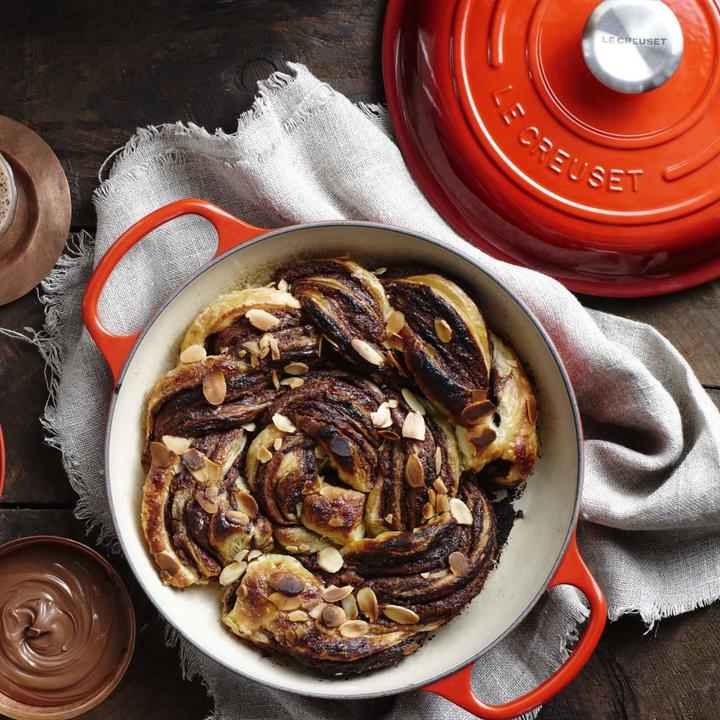 Immagine prodotto Le Creuset Gourmet Professional Pot Signature Ø 30cm, rotondo (30 cm, Pirofila + casseruola, Ghisa)