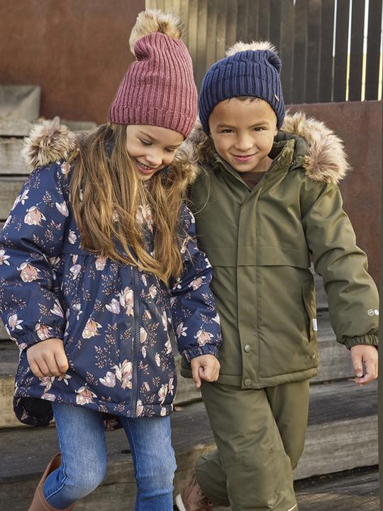 Actual product image Minymo Kid's Snow Jacket AOP (116)
