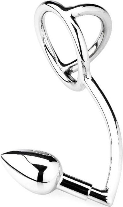 Actual product image Zenn Rosebud Butt Plug with Cockring