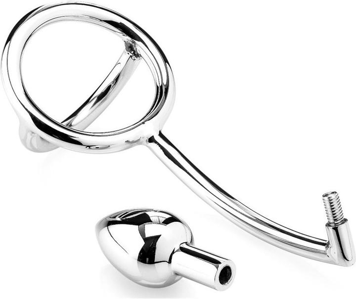 Actual product image Zenn Rosebud Butt Plug with Cockring