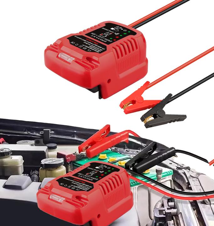 Produktbild NoName Notladegerät für 12V-Starterbatterie mit Ihrer Worx 18-20V Lithiumbatterie (100 A)