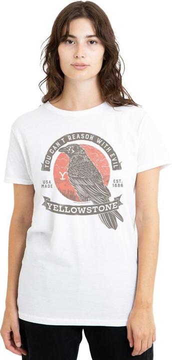 Immagine prodotto Yellowstone Evil Maglietta Uccello Adulto Unisex (XXL)