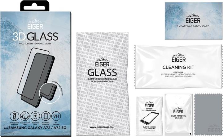 Image du produit Eiger Mountain Glass Clear Edge (1 pièce(s), Samsung Galaxy A72)