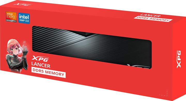 Produktbild Adata DDR5 32GB 6000-30 Lancer bk XPG-Series, black (1 x 32GB, 6000 MHz, DDR5-RAM, DIMM)