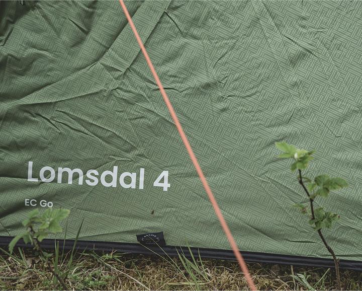 Produktbild Easy Camp Kuppelzelt Lomsdal 4 (olivgr?n, mit Tunnel-Anbau, Modell 2025) (Kuppelzelt, 6.40 kg, 4 Personen)
