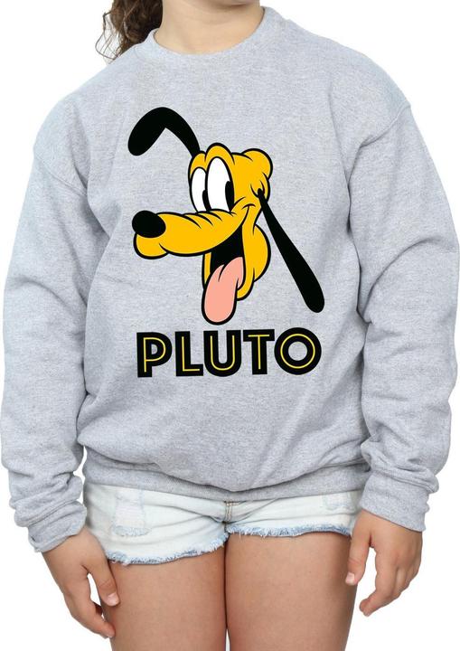 Produktbild Disney Pluto Face Sweatshirt Mädchen (140, 146)