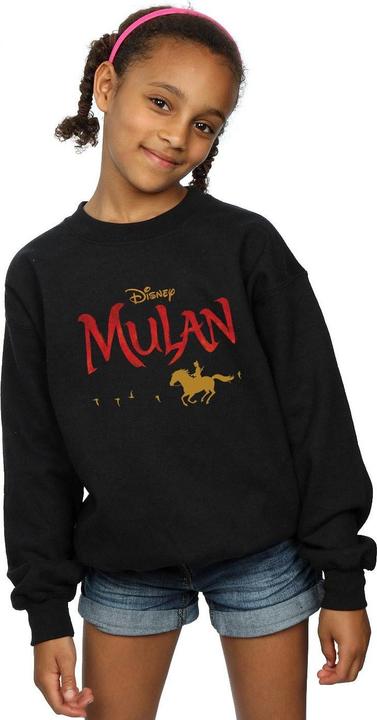 Immagine prodotto Disney Mulan Movie Logo Felpa Ragazze (152, 158)