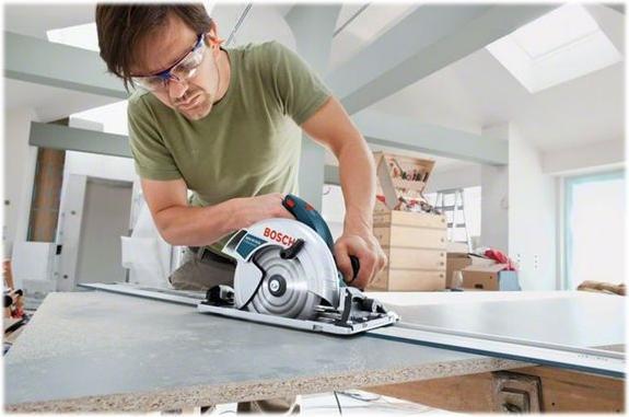 Actual product image Bosch Professional Hand-held circular saw GKS 65 GCE, in box