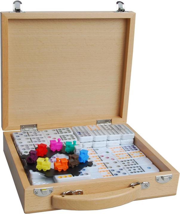Actual product image Weible Mexican Train in a wooden case (French, German)