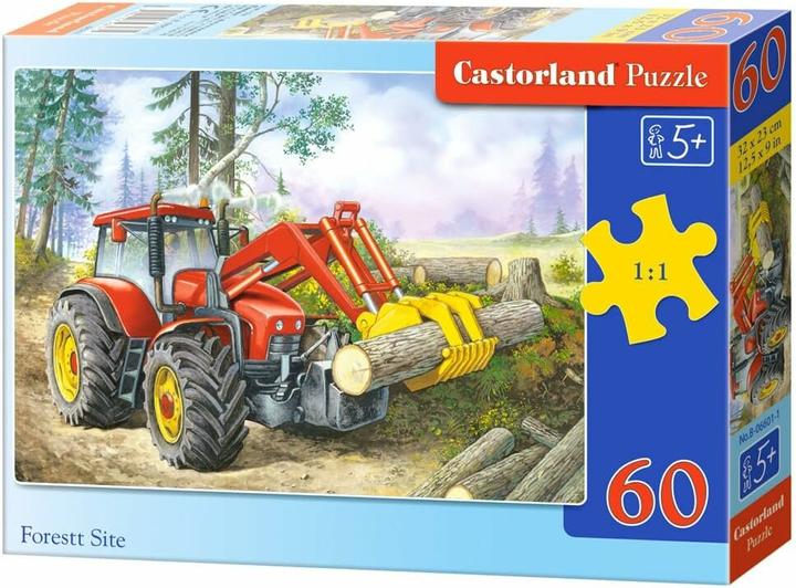 Actual product image Castorland Forest Site, Puzzle 60 pieces (60 pieces)