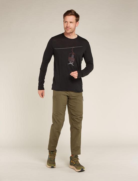Produktbild Icebreaker Merino 150 Tech Lite L/S Tee Bear Lift (S)