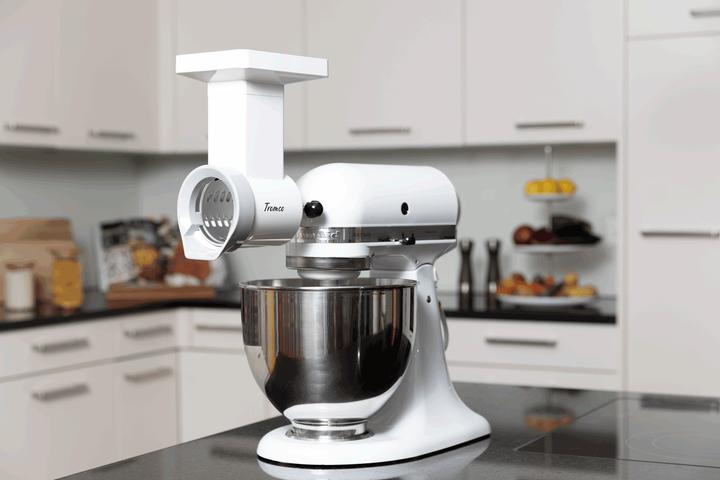 Immagine prodotto Tromco Set di accessori per grattugia Classic con tamburo 1/2/3 (KitchenAid/Elektrolux/AEG)