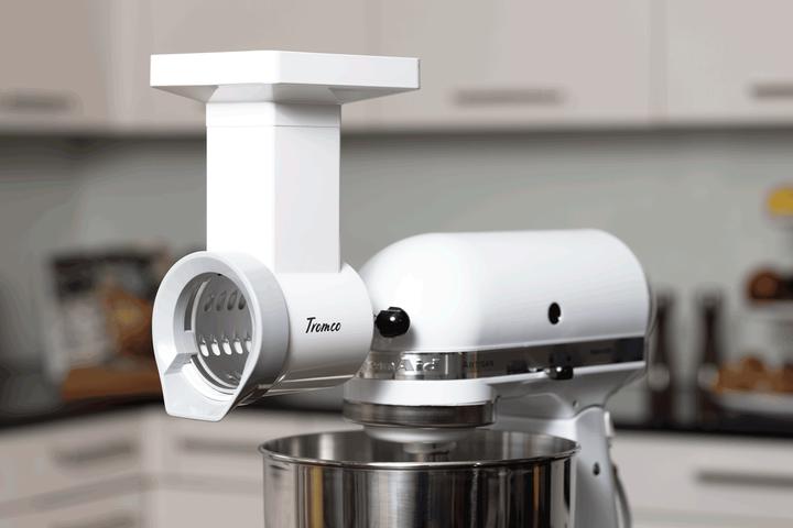 Immagine prodotto Tromco Set di accessori per grattugia Classic con tamburo 1/2/3 (KitchenAid/Elektrolux/AEG)