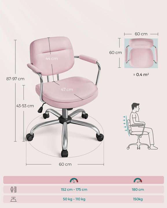 Actual product image Songmics Office chair
