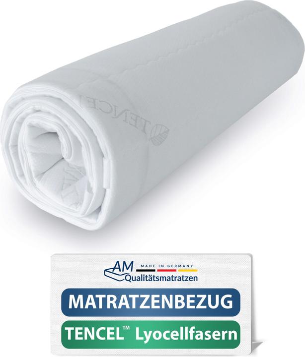 Produktbild AM Qualitätsmatratzen Matratzenbezug Tencel (200 x 210 cm)