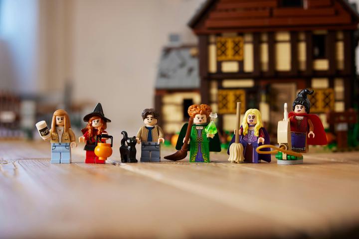 Actual product image LEGO Disney Hocus Pocus: The Sanderson Sisters' Cottage (21341, LEGO Ideas, LEGO Rare Sets)